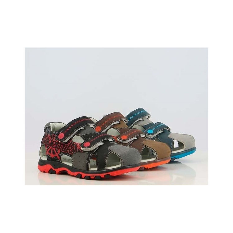Picture of B132430- BROWN HIGH QUALITY  BOYS COMFORTABLE SANDALS